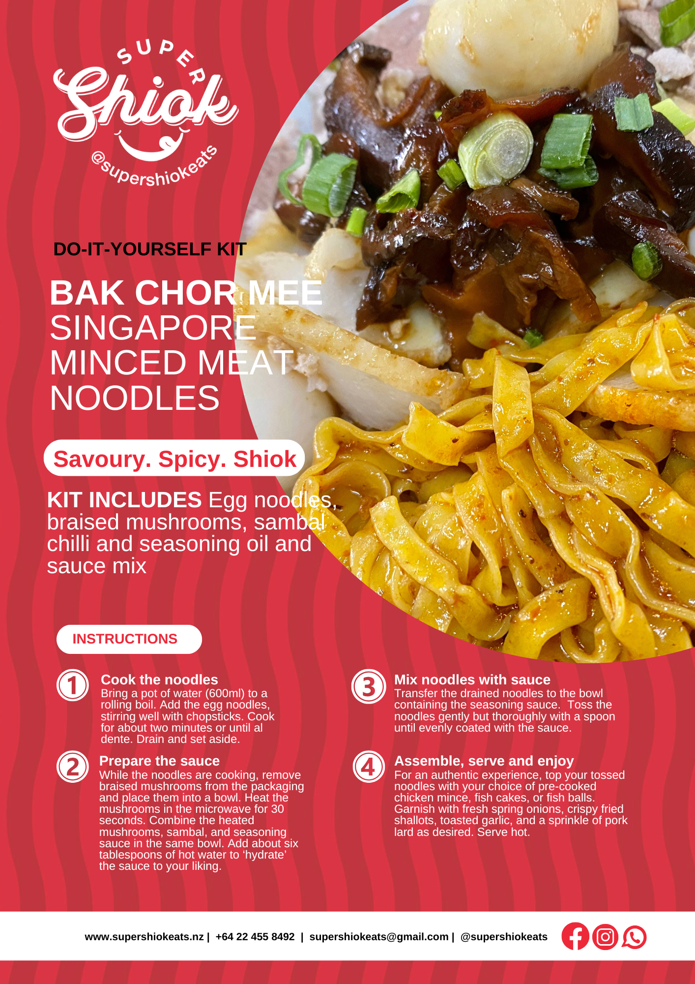 Bak Chor Mee DIY Kit